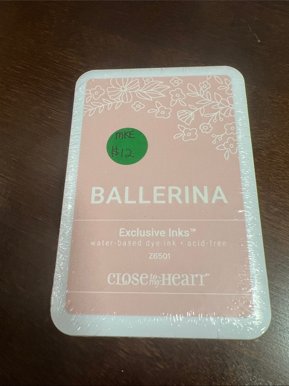 NWT Close to My Heart Stamp Pad Ballerina Pink